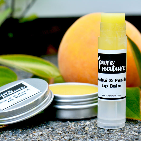 Kukui & Peach Lip Balm