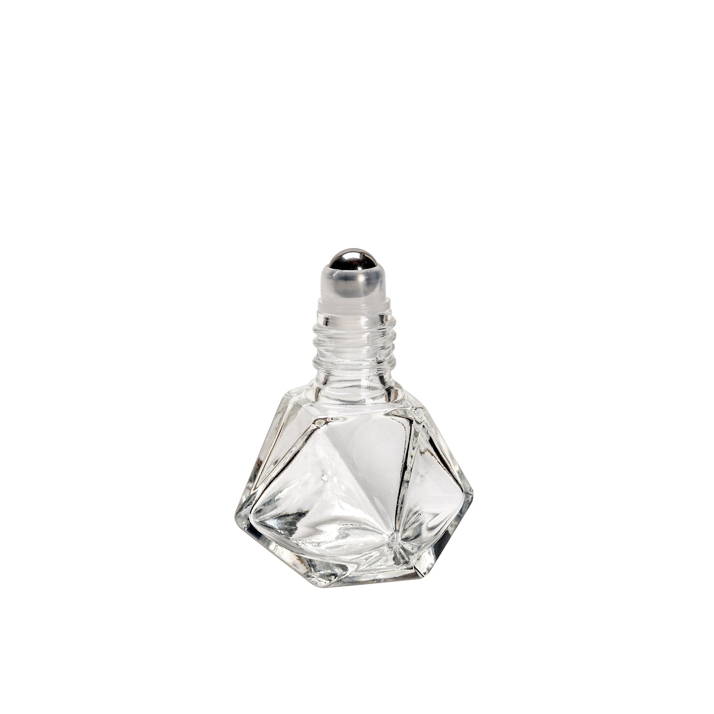 Roll On Bottle 7ml - Prism, Silver Lid