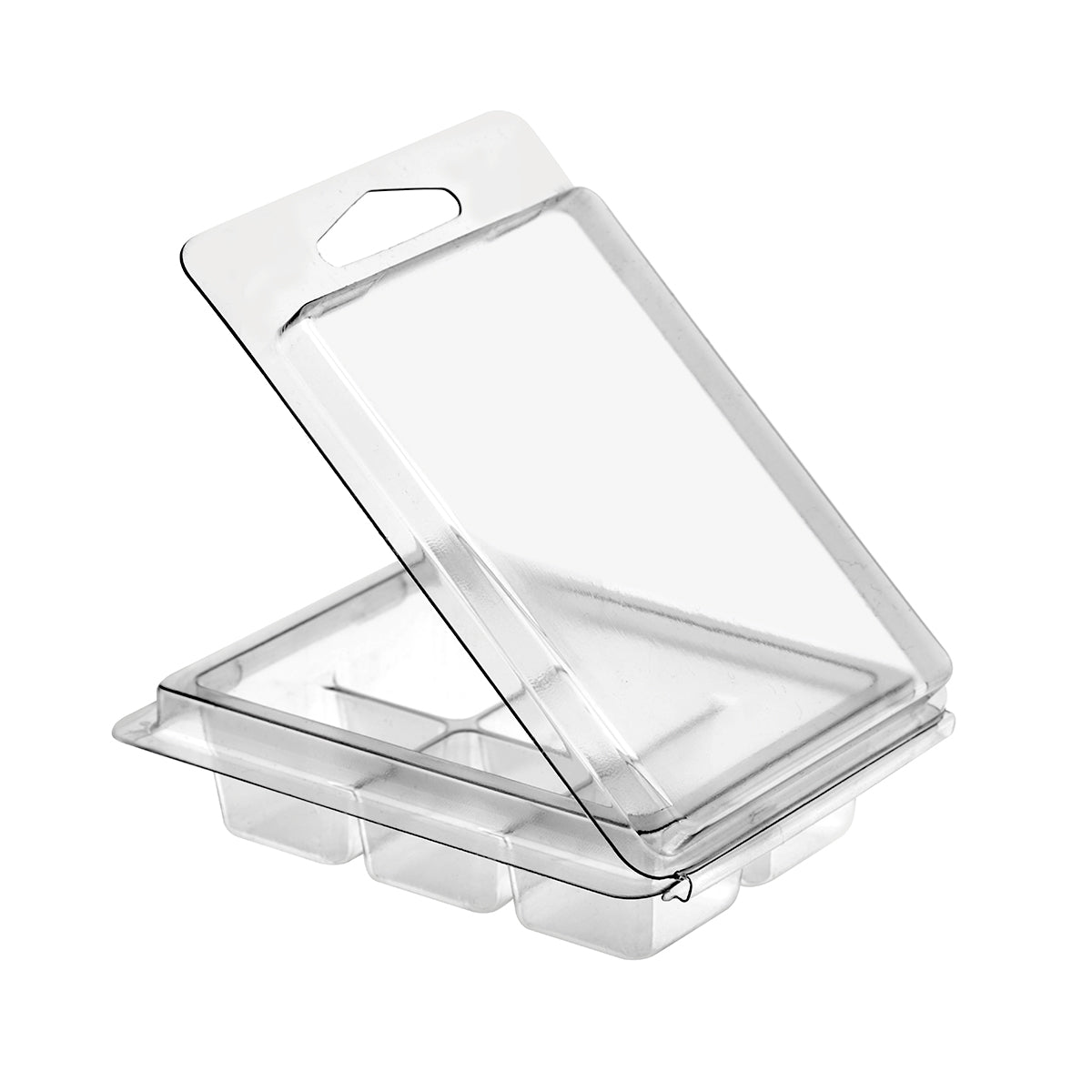 Plastic Clamshell Moulds - 6 Cavity