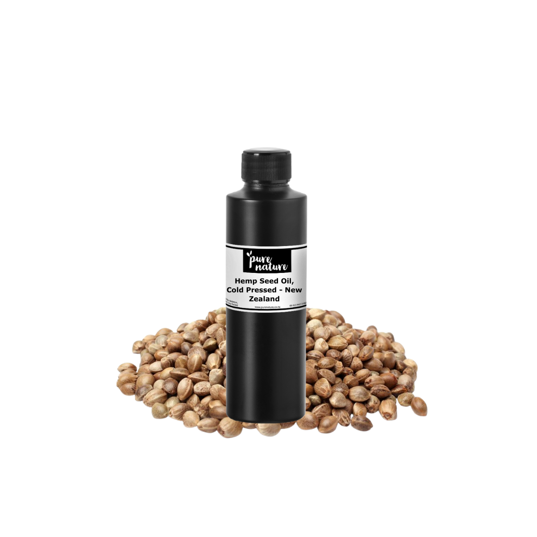 Hemp Seed Oil, Cold Pressed - New Zealand
