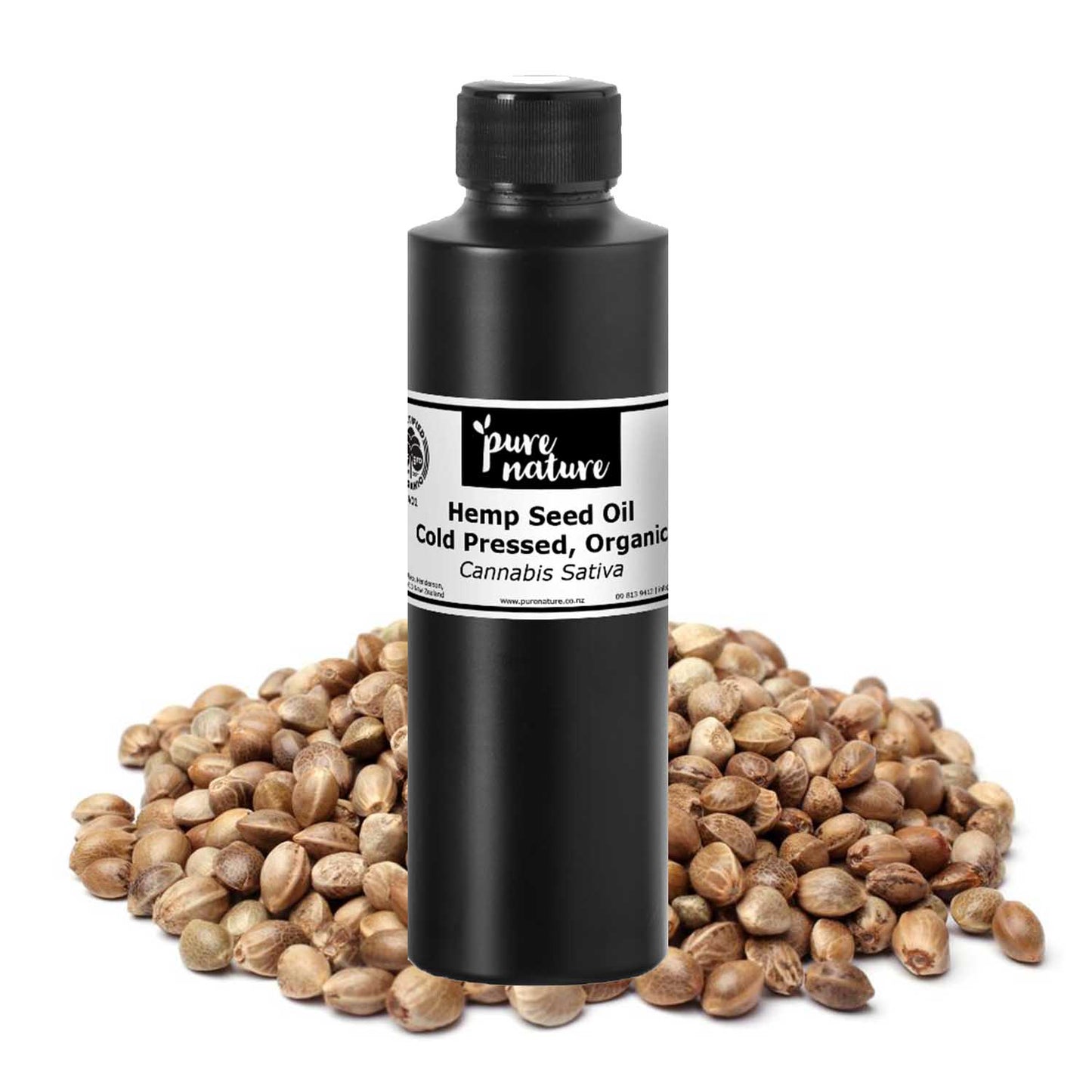 Hemp Seed Oil Cold Pressed, Organic