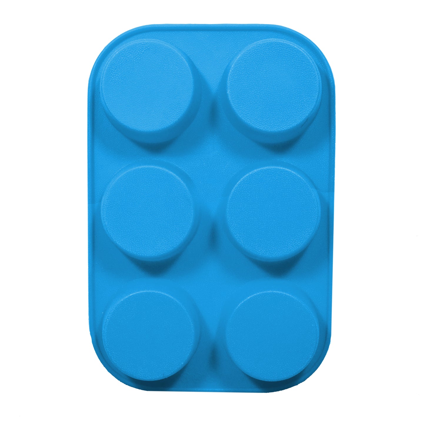 Soap Mould - Round, 6 Cavity