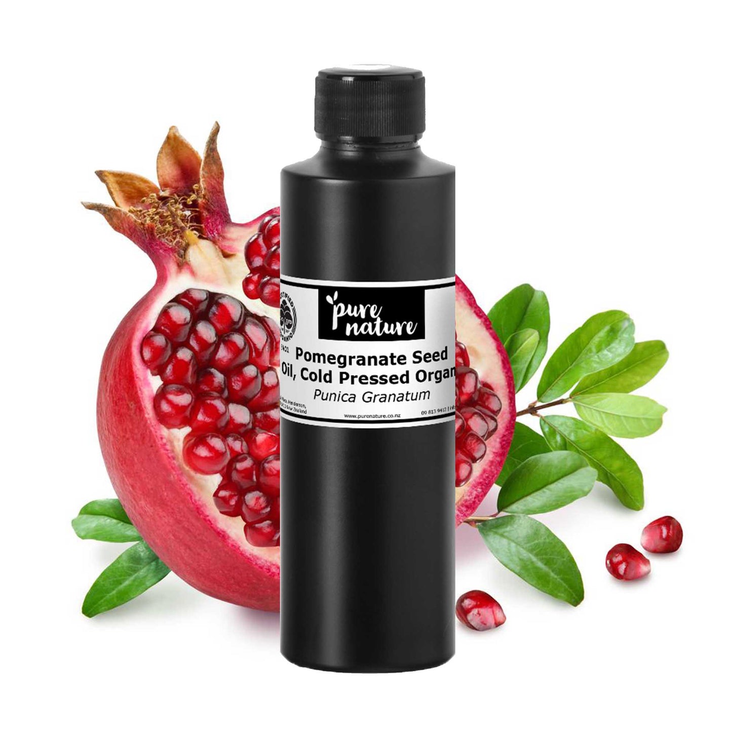 Pomegranate Seed Oil, Cold Pressed - Organic