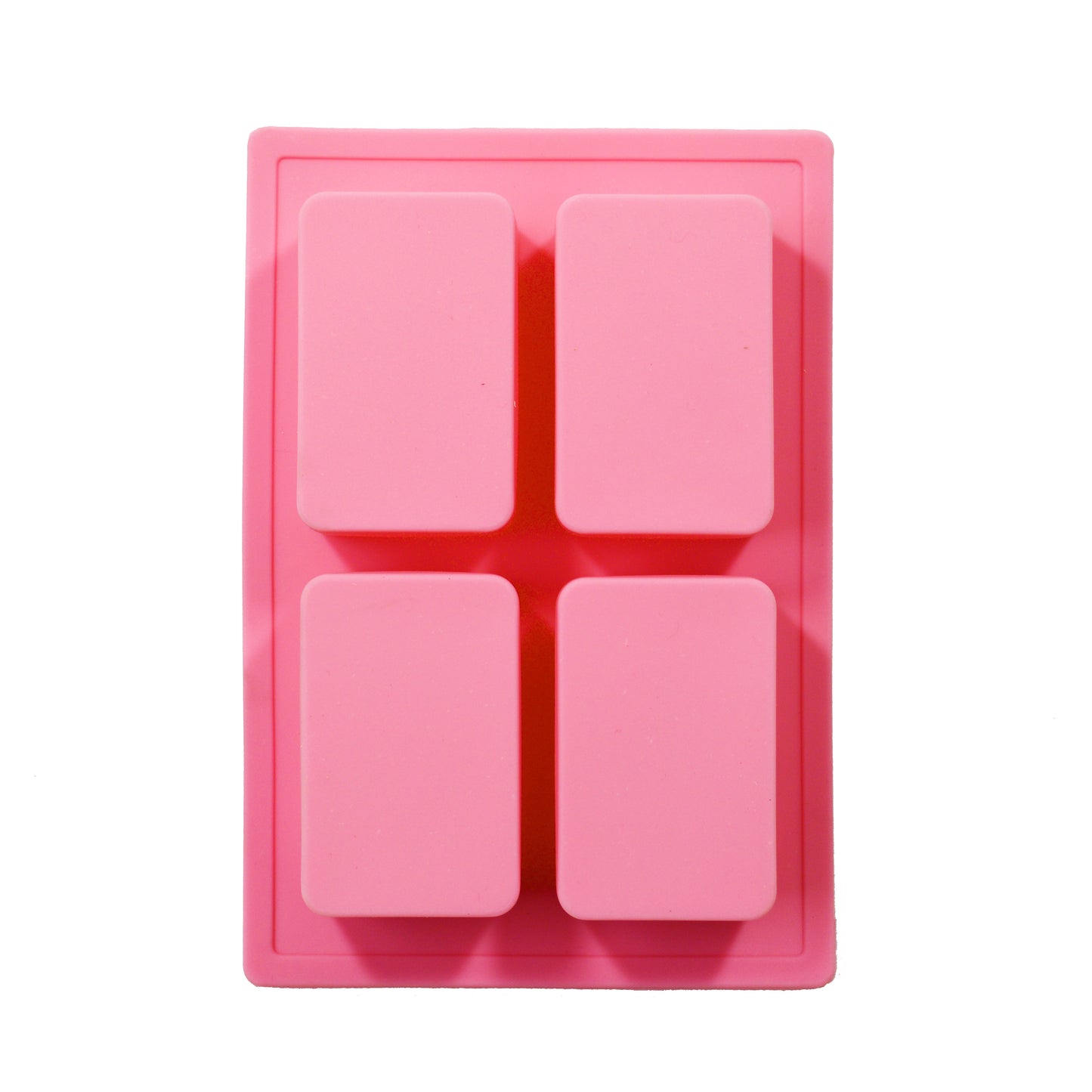 Soap Mould - Bar, 4 Cavity