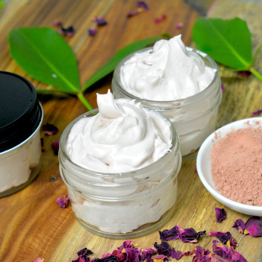 Rose & Pink Clay Whipped Body Butter