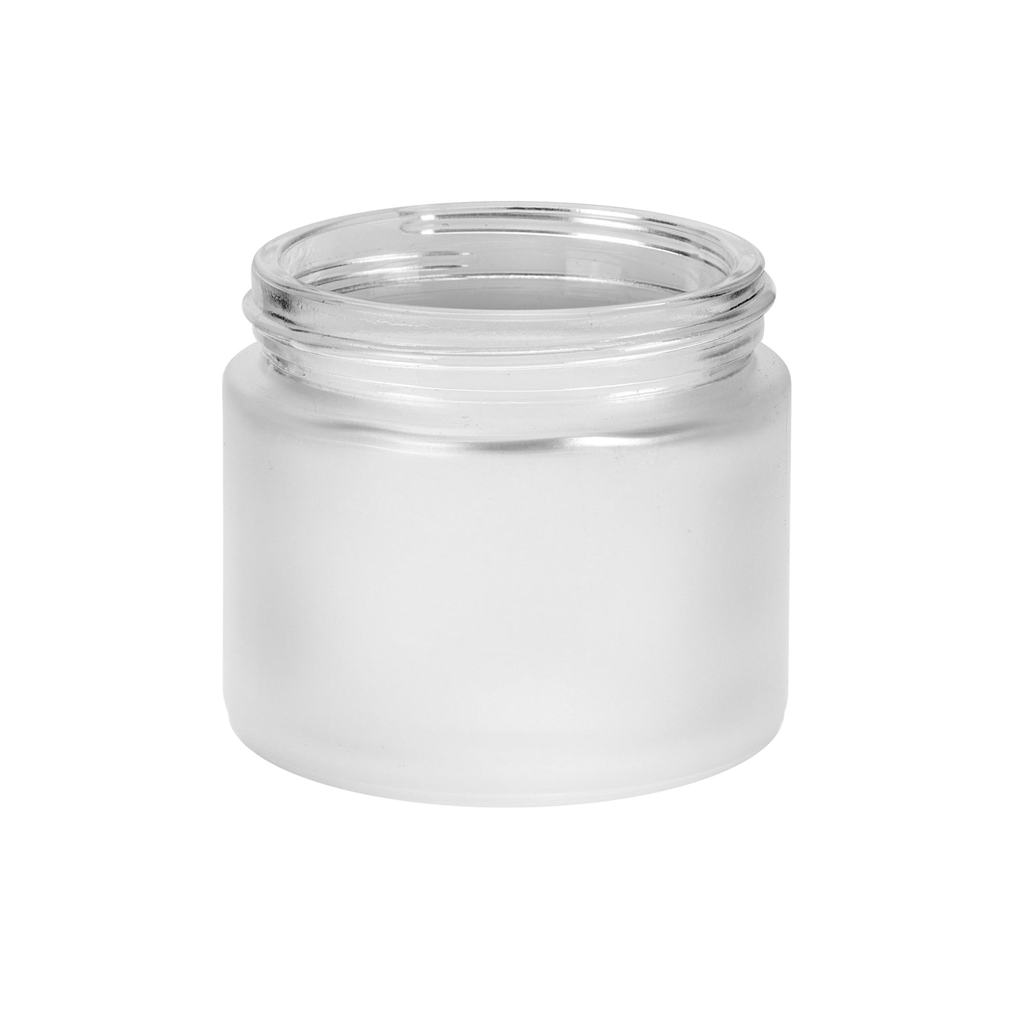 60ml Glass Pot - Frosted