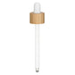 100ml Tamper Evident Dropper 18mm - Bamboo