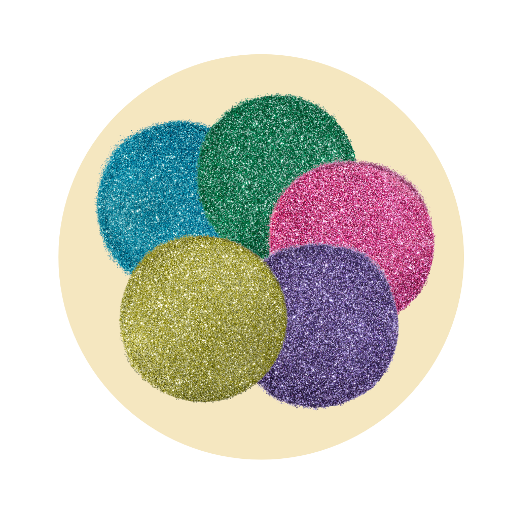 Bio Glitter Set - 5 Colour