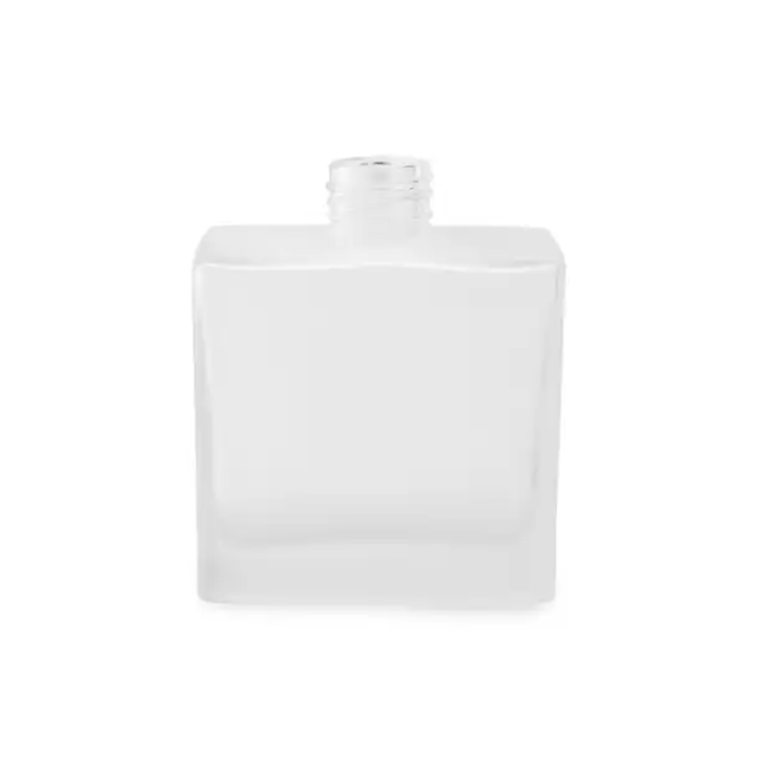 Reed Diffuser Bottle, Square - Frosted
