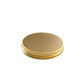 Gold Aluminium Lid - 100ml Pot