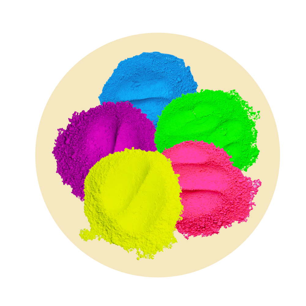 Neon Pigment Set - 5 Colours