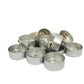 Aluminium Tealight Cups 5hr, 50pc - Limited Stock