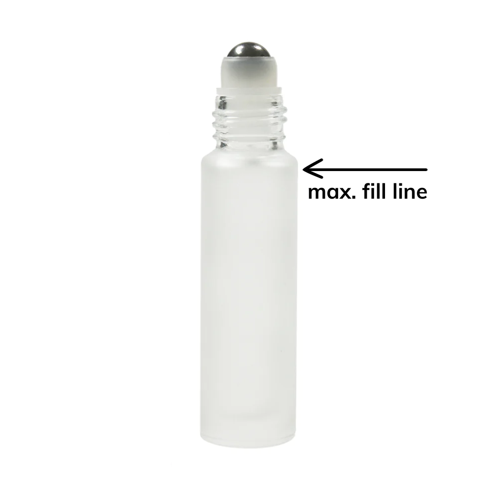 Roll On Bottle 10ml - Frosted