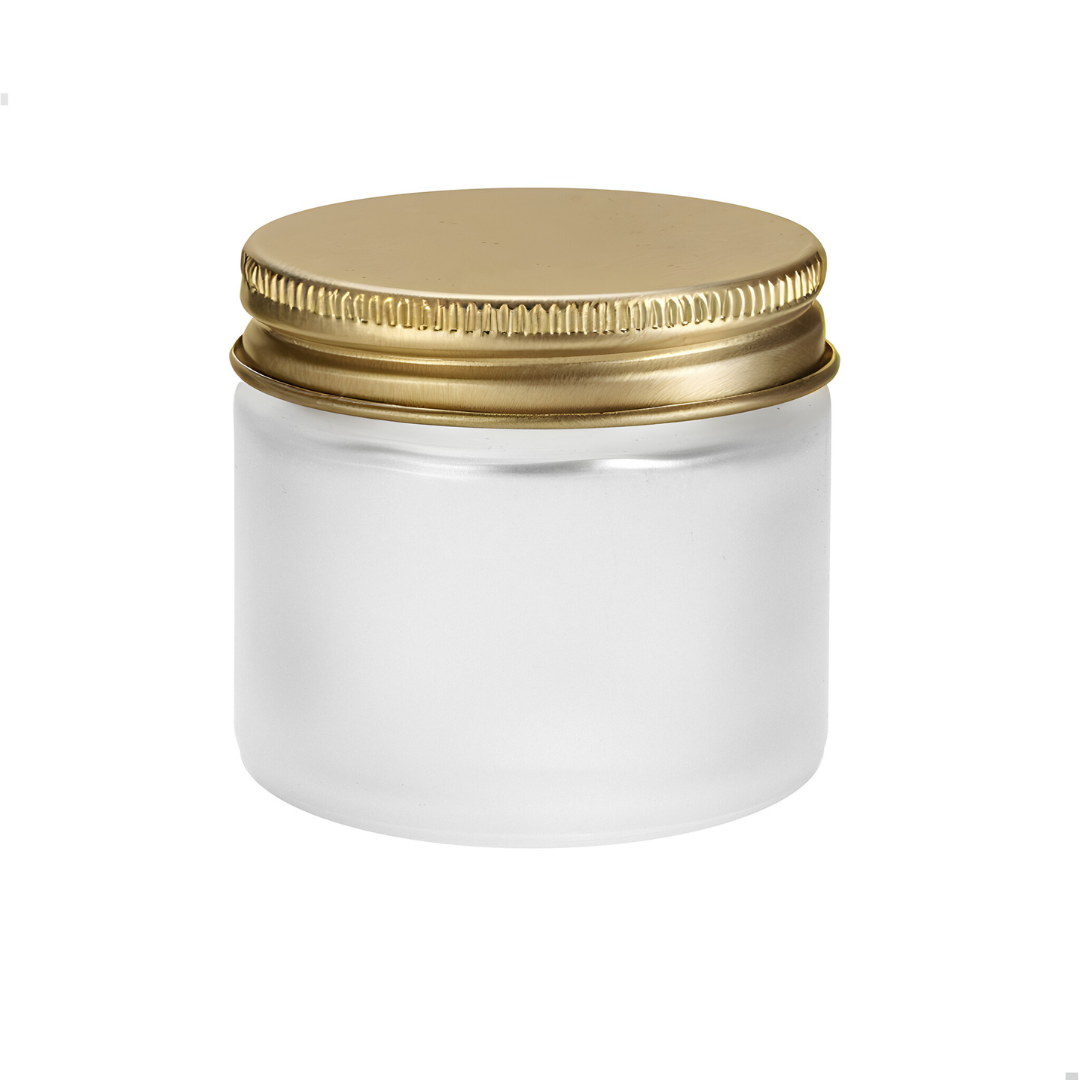 60ml Glass Pot - Frosted
