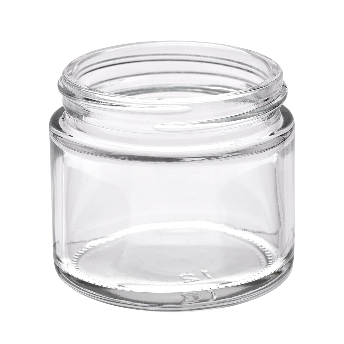 60ml Glass Pot - Clear