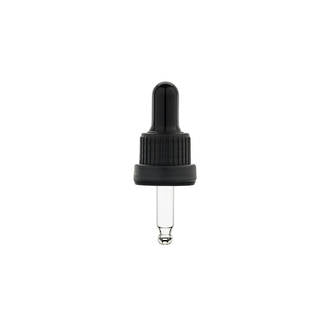 5ml Tamper Evident Dropper 18mm - Black