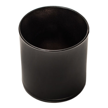 Straight-Sided Tumbler Jar - Black
