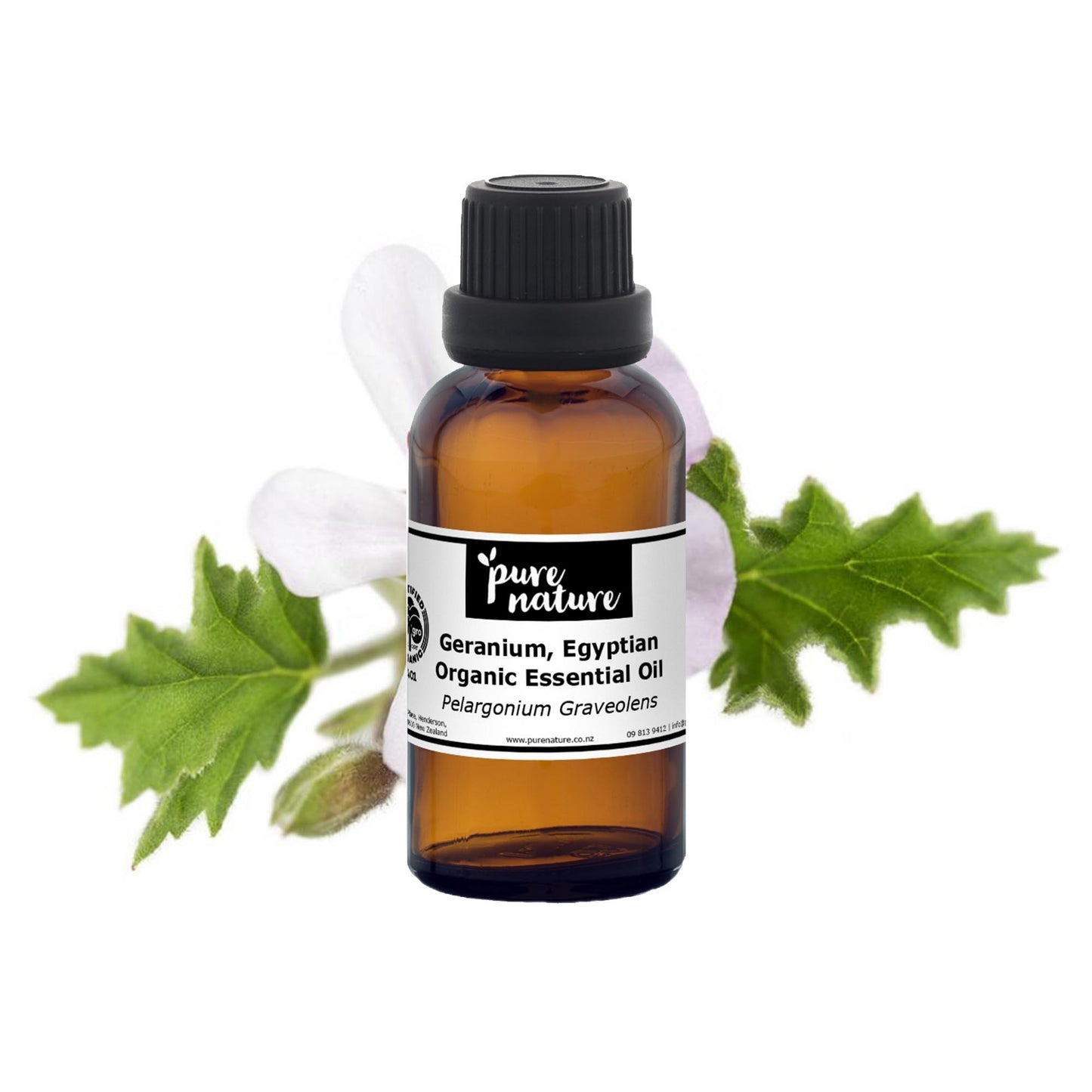 Geranium, Egyptian - Organic Essential Oil