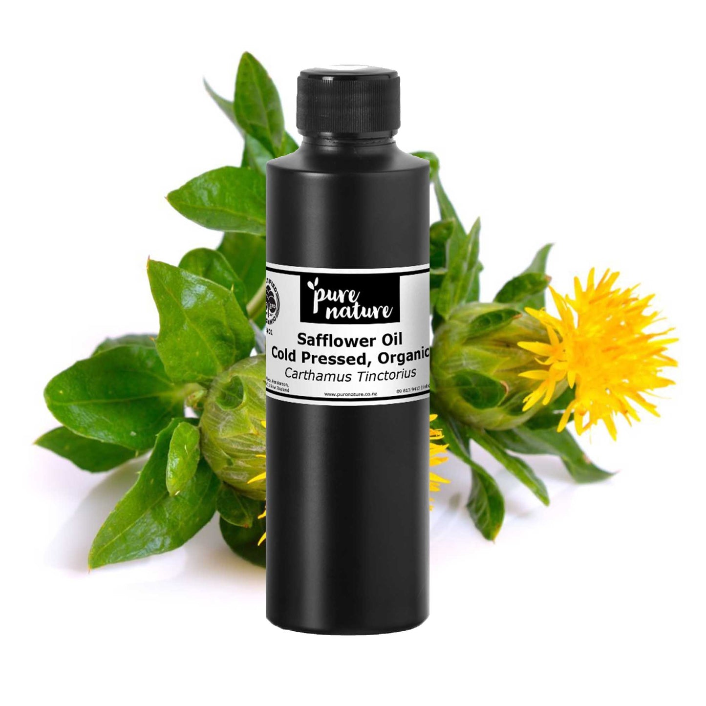 Safflower Oil, Cold Pressed - Organic