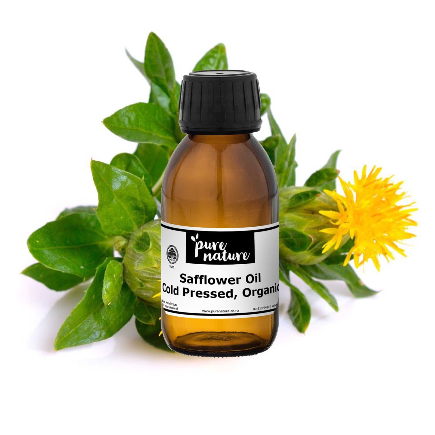 Safflower Oil Cold Pressed Organic