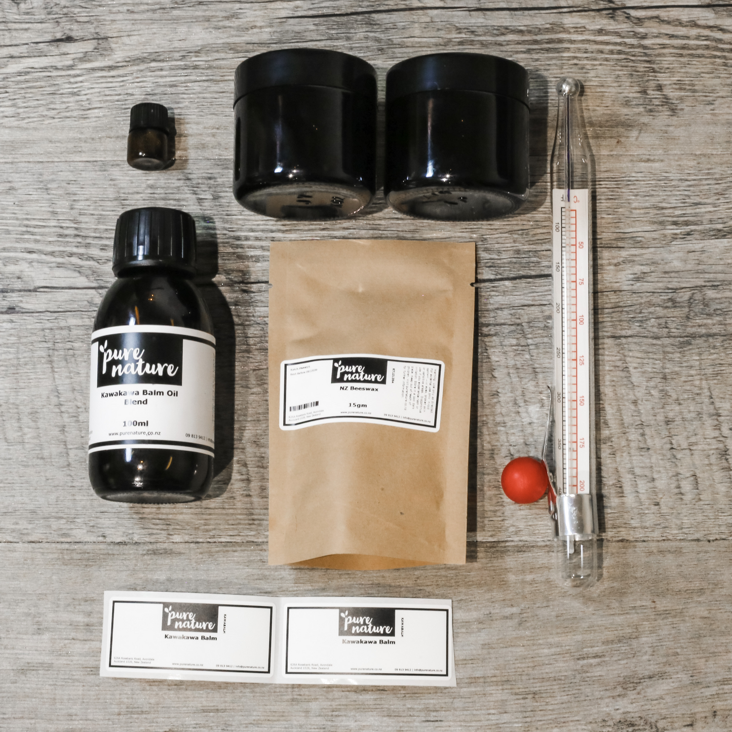 DIY Kawakawa Balm Kit