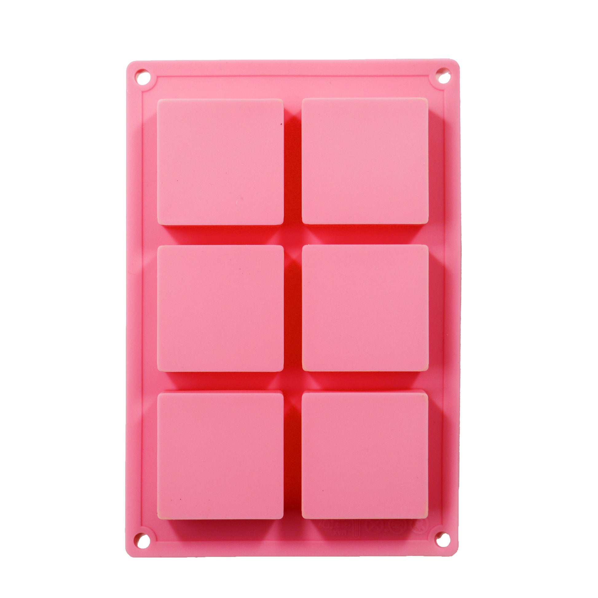 6 Cavity Silicone Square Mold