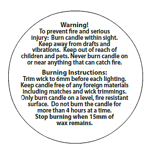 Candle Labels & Packaging