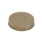 Rustic Jelly Lid for candle making by purenaturenz, featuring a textured, natural wood finish suitable for DIY candle projects.