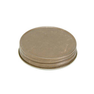 Rustic Jelly Lid for candle making by purenaturenz, featuring a textured, natural wood finish suitable for DIY candle projects.