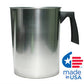 Large purenaturenz pouring pitcher for candle making, with a clear glass design and handle for easy pouring.