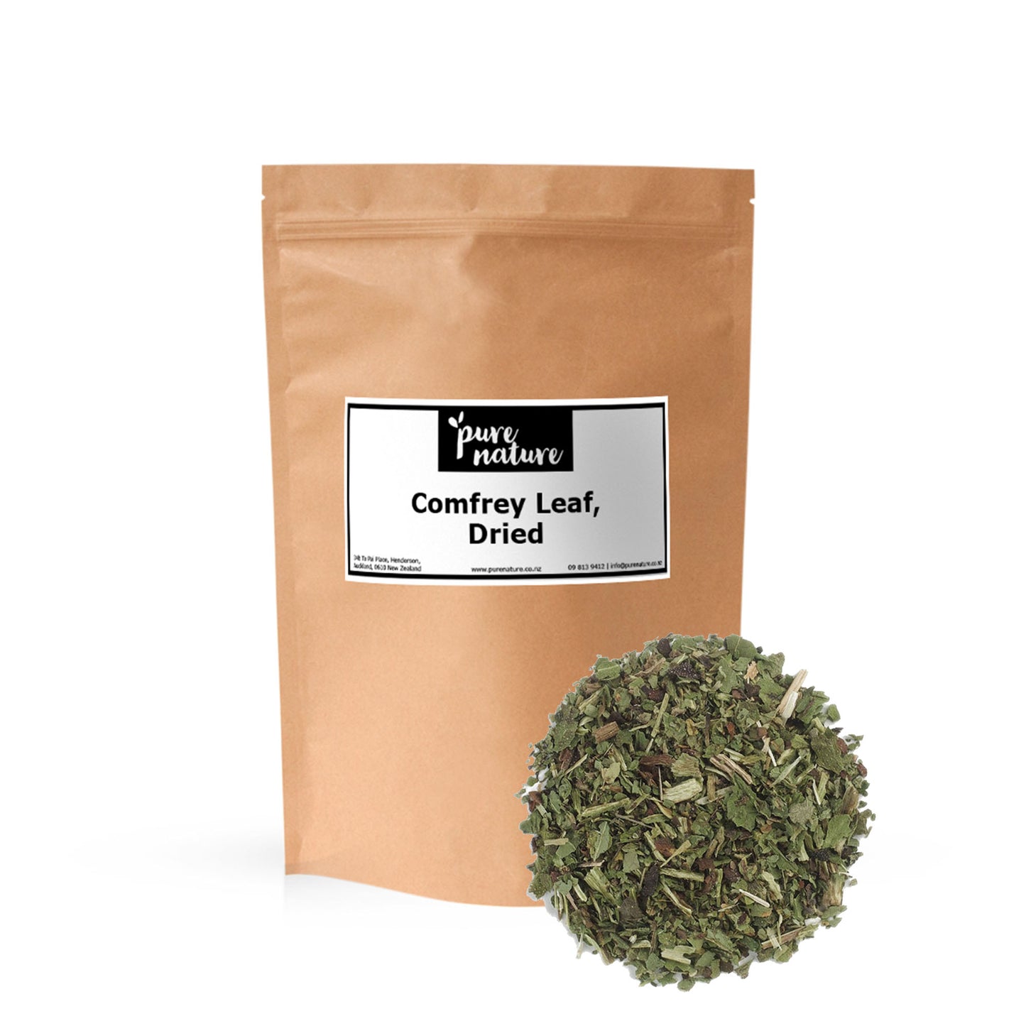 Comfrey Leaf, Dried