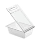 Clamshell Soap Mould - Single Rectangle