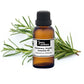 Purenaturenz organic rosemary essential oil bottle with sprig of rosemary showing natural, aromatic plant for aromatherapy and wellness.