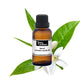 Bottle of purenaturenz Neroli cosmetic grade essential oil showing clear glass container and vibrant yellow oil inside.