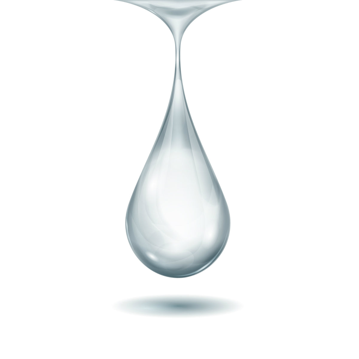 A graphic representation of a droplet, indicating a preservative.
